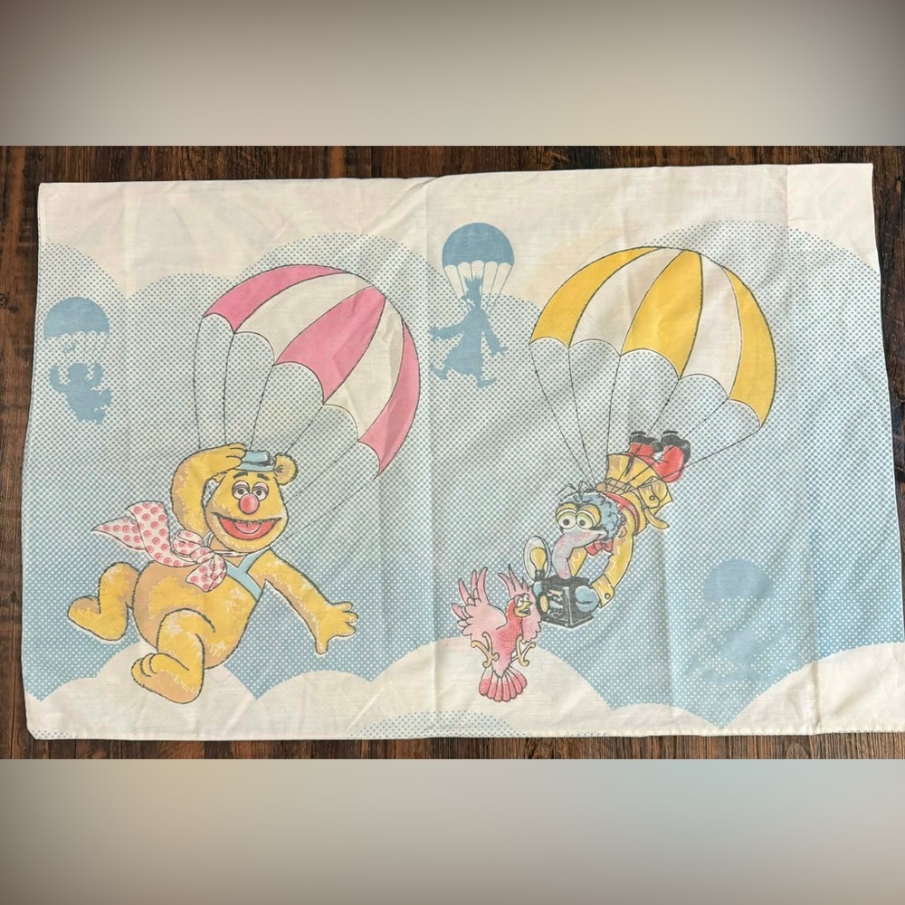 Vintage Martex The Muppets pillow case